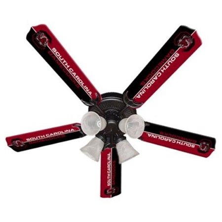 CEILING FAN DESIGNERS Ceiling Fan Designers 7995-USC New NCAA USC SOUTH CAROLINA GAMECOCKS 52 in. Ceiling Fan 7995-USC